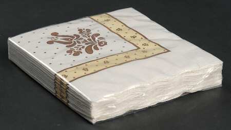 Village (Made in USA) Package of Paper Beverage Napkins