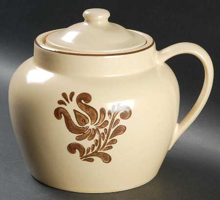 Village (Made in USA) Bean Pot & Lid