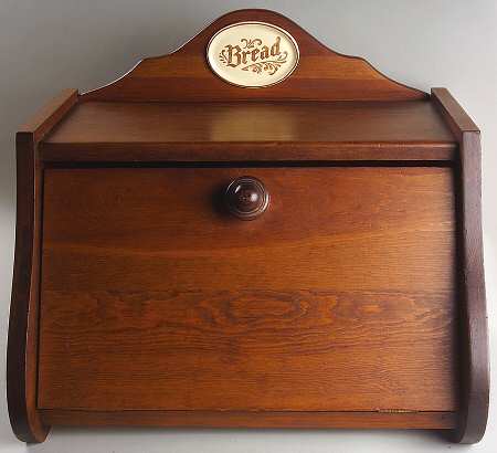 Village (Made in USA) Wood Bread Box
