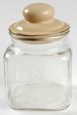 Village (Made in USA) Glassware Tea Canister