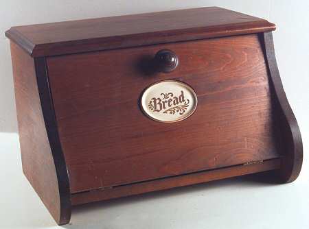 Village (Made in USA) Wood Bread Box