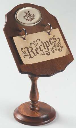 Village (Made in USA) Wood Recipe Stand