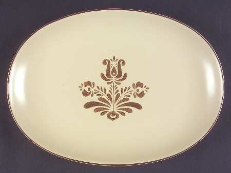 Village (Made in USA) 12" Oval Steak Platter