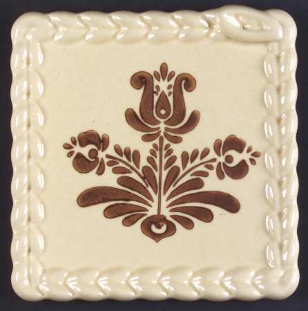 Village (Made in USA) Embossed Square Trivet