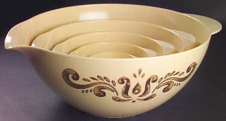 Village (Made in USA) (Set of 5) Nesting Melamine Mixing Bowls