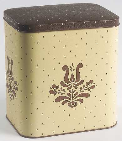Village (Made in USA) Nested Storage Tin with Hinged Lid