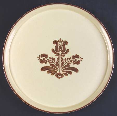 Village (Made in USA) 12" Round Platter