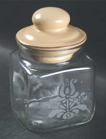 Village (Made in USA) Small Glassware Canister