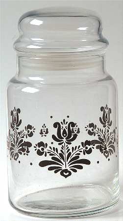 Village (Made in USA) Glassware Coffee Canister