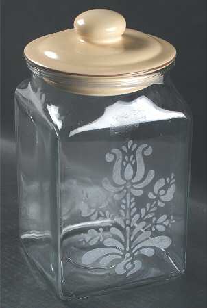 Village (Made in USA) Large Glassware Canister