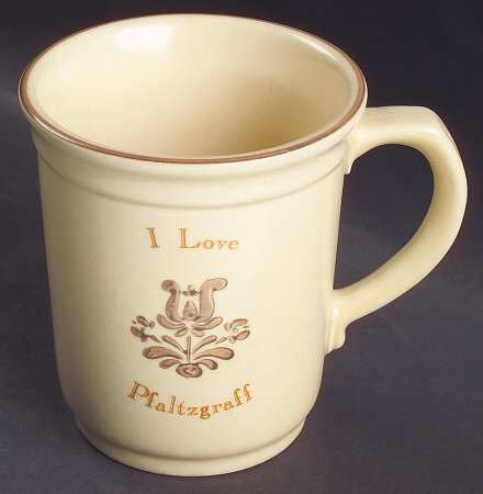 Village (Made in USA) "I Love Pfaltzgraff" Mug