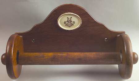 Village (Made in USA) Wood Paper Towel Holder