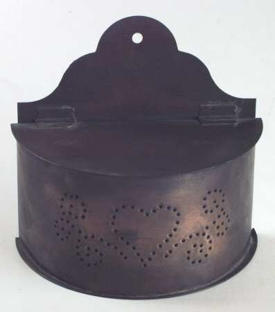 Village (Made in USA) Copper Half Round Box