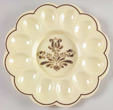Village (Made in USA) Melamine Deviled Egg Plate