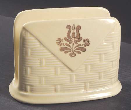 Village (Made in USA) Basketweave Napkin Holder