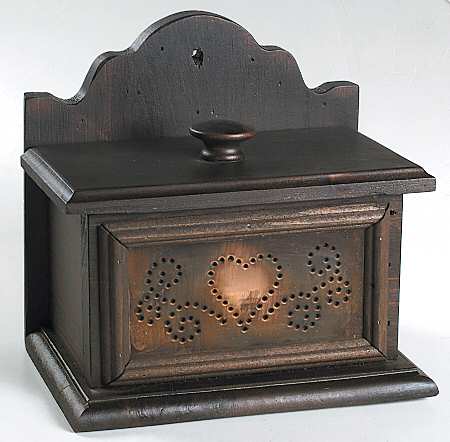 Village (Made in USA) Wood Recipe Box & Lid
