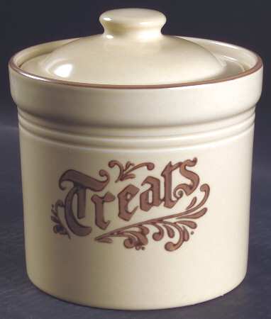 Village (Made in USA) Treat Jar & Lid