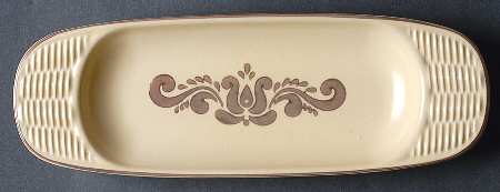 Village (Made in USA) Oblong Basketweave Tray