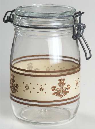 Village (Made in USA) 6" Storage Jar & Lid