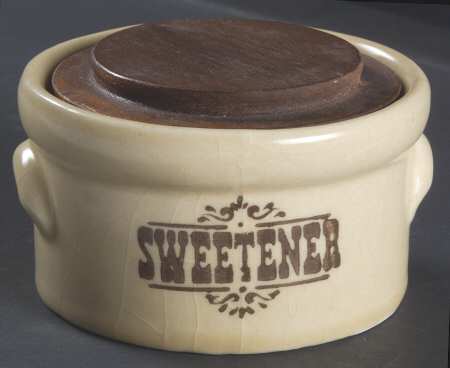 Village (Made in USA) Sweetener Crock with Lid