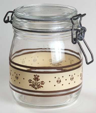 Village (Made in USA) 5" Storage Jar & Lid