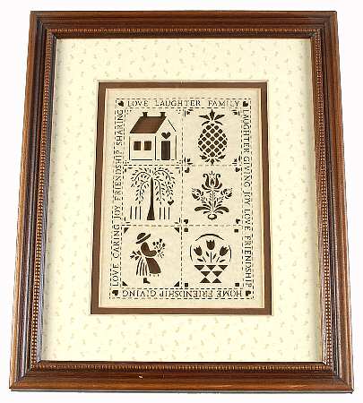 Village (Made in USA) Framed Plaque