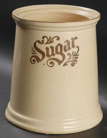 Village (Made in USA) Sugar Canister No Lid
