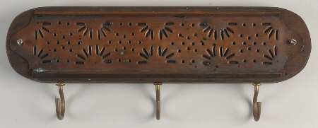 Village (Made in USA) Scoop Set, Wood/Copper Rack Only