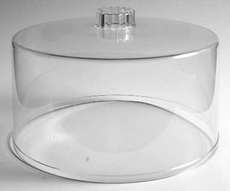 Village (Made in USA) Plastic Dome for Handled Cake Plate