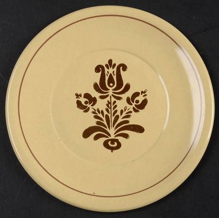 Village (Made in USA) Metal Toy Plate