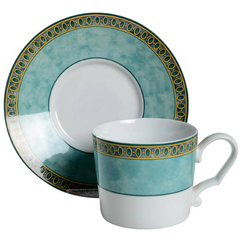 Vivaldi Flat Cup & Saucer Set