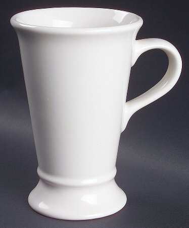 White Latte Mug
