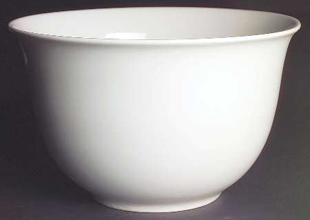 White Round Great Bowl