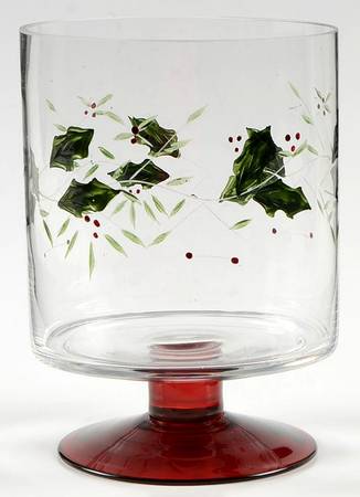 Winterberry 6" Glassware Hurricane