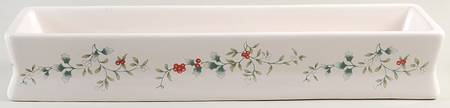 Winterberry Brick Candleholder, No Candle