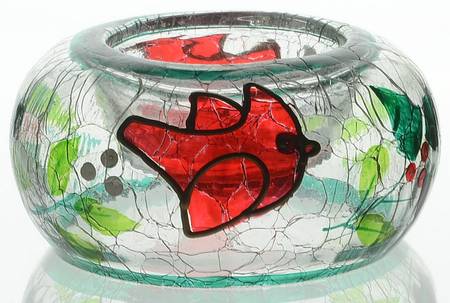 Winterberry Tea Light Candleholder