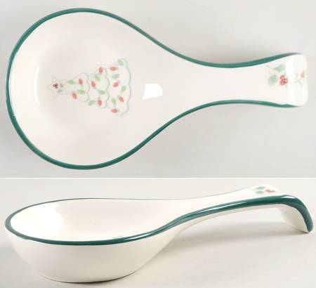 Winterberry Spoon Rest/Holder (Holds 1 Spoon)