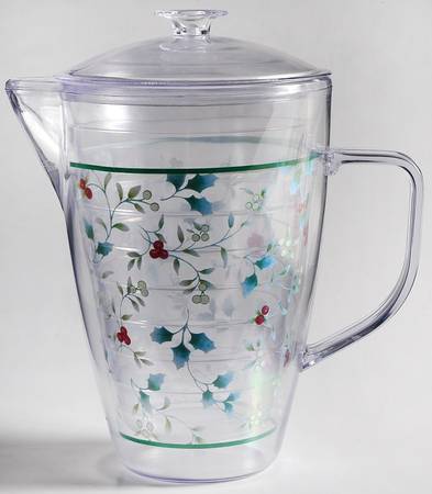 Winterberry Acrylic Pitcher & Lid