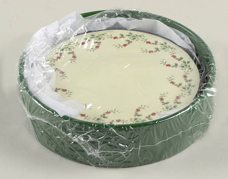 Winterberry 5-Piece Coaster Set (Holder & 4 Coasters)