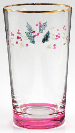 Winterberry 6" Glassware Vase
