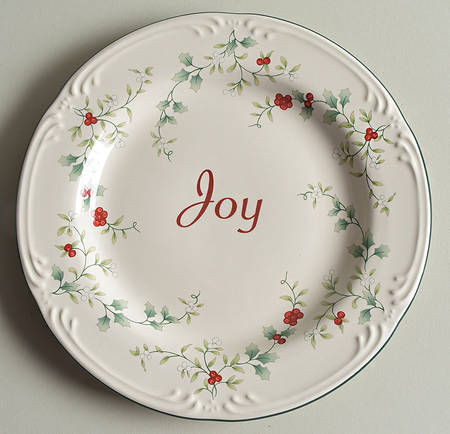 Winterberry Accent Salad Plate