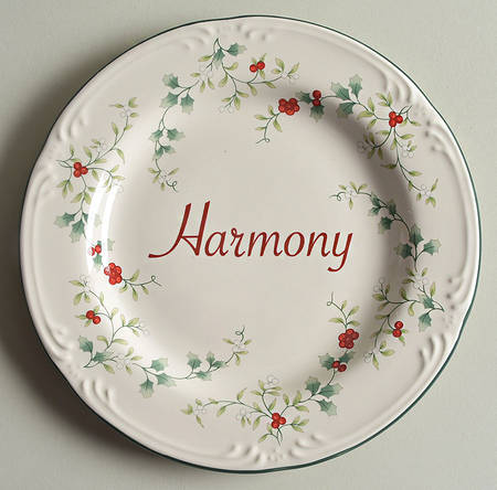 Winterberry Accent Salad Plate