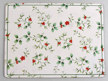 Winterberry Corkboard Placemat