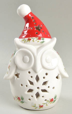 Winterberry Owl LED Light