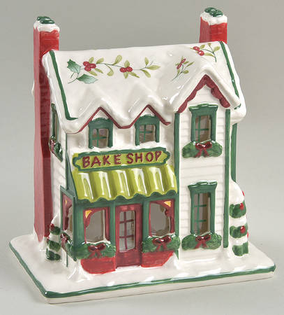 Winterberry Electric Lighted Bakery