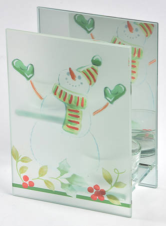 Winterberry Glassware Votive Candleholder