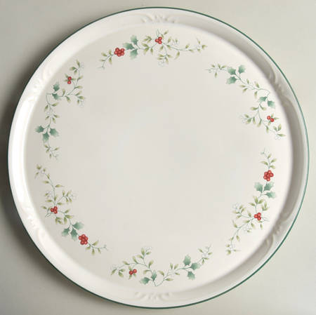 Winterberry Cake Plate