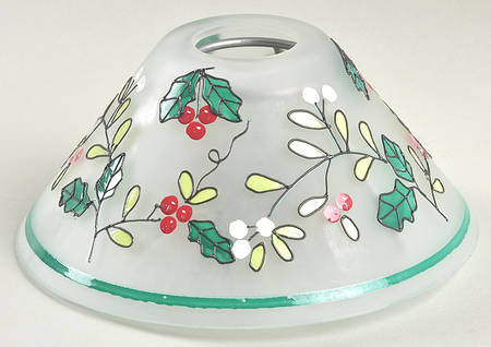 Winterberry Glass Buffet Lighting-Shade