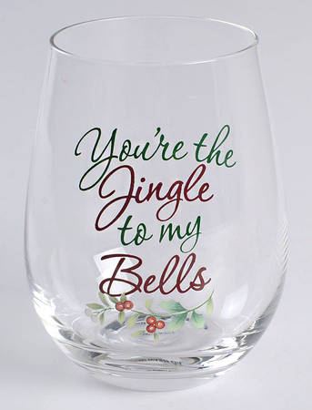 Winterberry Glassware Stemless Wine