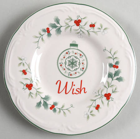 Winterberry Appetizer Plate